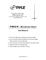 Preview for 1 page of Pyle PMKS19 User Manual