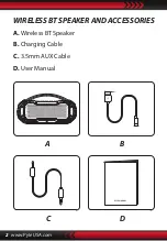 Preview for 2 page of Pyle PMNGSP1BK User Manual