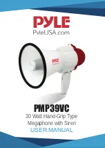 Preview for 1 page of Pyle PMP39VC User Manual