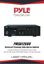 Pyle PMSA126BU User Manual preview
