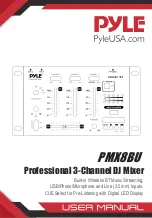 Pyle PMX8BU User Manual предпросмотр