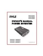 Предварительный просмотр 1 страницы Pyle PNV2000 Owner'S Manual