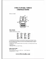 Preview for 1 page of Pyle PPDLT2 Instructions