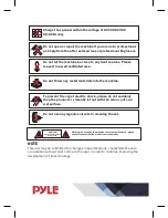 Preview for 2 page of Pyle PPH126WMU User Manual