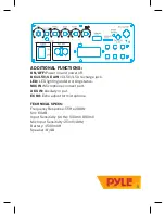 Preview for 5 page of Pyle PPHP816WMU User Manual