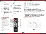 Preview for 2 page of Pyle PPHP82LB User Manual