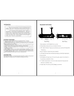 Предварительный просмотр 2 страницы Pyle Premier Series PDWM1800 User Manual