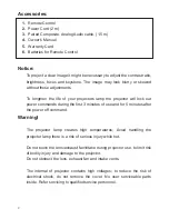 Preview for 3 page of Pyle PRJ3D89 User Manual