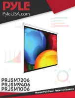 Pyle PRJSM7206 User Manual preview