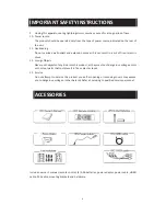 Preview for 4 page of Pyle PSBVWF300 User Manual