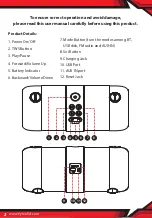 Preview for 2 page of Pyle PSBWP9BK User Manual