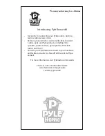 Preview for 12 page of Pyle PSTMH10 User Manual