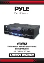 Pyle PT250BA User Manual preview