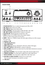 Preview for 4 page of Pyle PT250BA User Manual