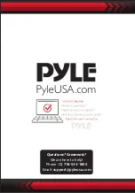 Preview for 8 page of Pyle PT250BA User Manual