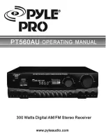 Pyle PT560AU Manual preview