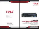 Preview for 1 page of Pyle PT6060CHAE User Manual