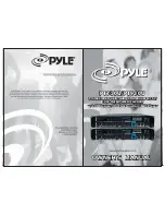 Pyle PT730U Owner'S Manual preview