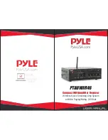 Pyle PTAUWIFI46 User Manual preview