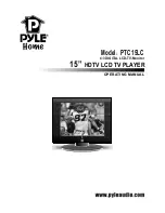 Pyle PTC15LC Operating Manual предпросмотр