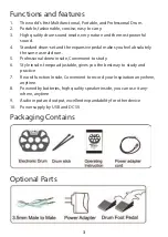 Preview for 3 page of Pyle PTEDRL11 Instruction Manual