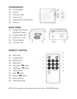 Preview for 6 page of Pyle PTTCDS7U Operating Instructions Manual