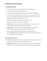 Preview for 7 page of Pyle PTTCDS7U Operating Instructions Manual