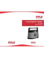 Pyle PTVSP20BK User Manual preview