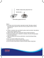 Preview for 5 page of Pyle PUCWM11 Instruction Manual