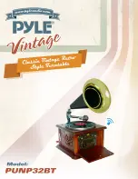 Pyle PUNP32BT Owner'S Manual preview