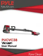 Pyle PureClean PUCVC38 User Manual preview