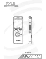 Preview for 1 page of Pyle PVRCM500 User Manual