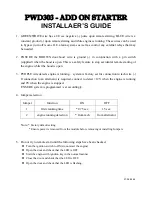 Pyle PWD303 Installaer’S Manual preview