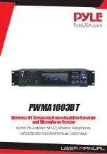 Pyle PWMA1003BT User Manual preview