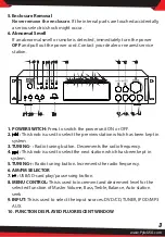 Preview for 3 page of Pyle PWMA1003BT User Manual