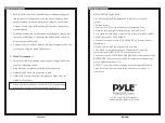 Preview for 4 page of Pyle PWMA230BT Operating Instructions