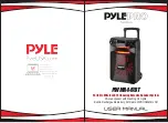 Pyle PWMA447BT User Manual предпросмотр