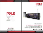 Preview for 1 page of Pyle PWMA5000BA User Manual