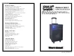 Preview for 1 page of Pyle PWMA930IBT User Manual