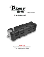 Pyle PWPBTA70 User Manual preview