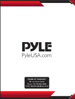 Preview for 8 page of Pyle PWPSB1102 User Manual