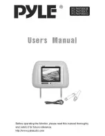 Pyle PYLE View Series PL56PHRG User Manual preview