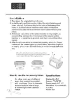 Preview for 3 page of Pyle PYLE View Series PL56PHRG User Manual