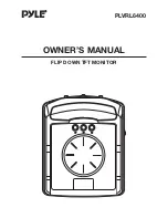 Pyle PYLE View Series PLVRL6400 Owner'S Manual preview