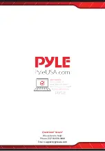 Предварительный просмотр 10 страницы Pyle PYWM24 User Manual