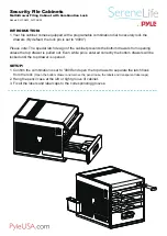 Preview for 2 page of Pyle SereneLife SLFCAB10 Quick Start Manual