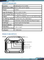 Preview for 3 page of Pyle SereneLife SLSPGN20 User Manual