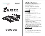 Pyle SereneLife UDI R/C SLRBT20 Operation Manual предпросмотр