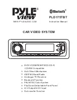 Pyle View PLD175TBT Instruction Manual preview