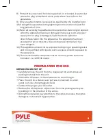 Preview for 3 page of Pyle VINTAGE PLTT21BT Instruction Manual